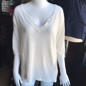 Free People oversized tee